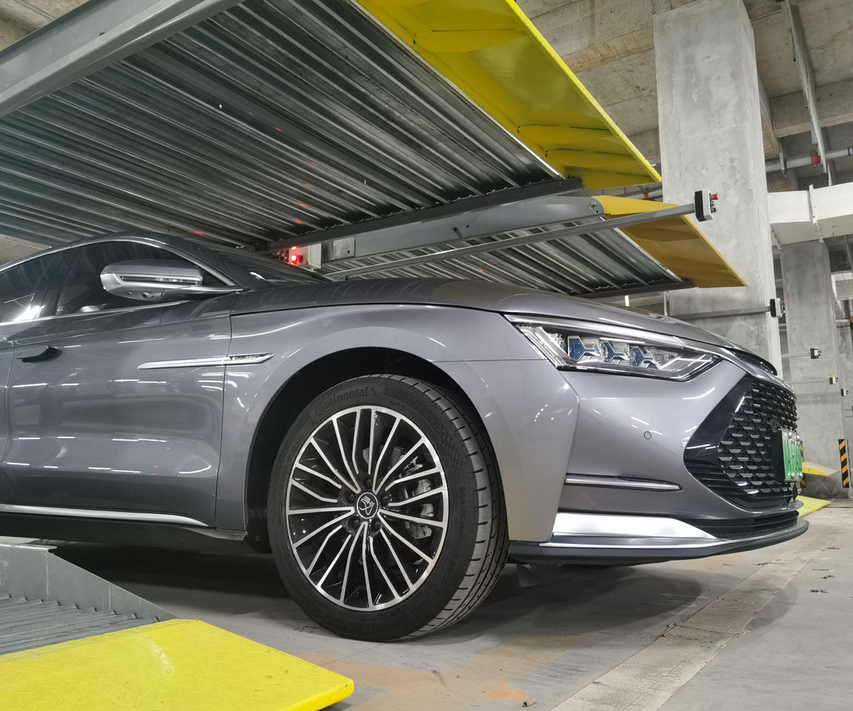 地下室四柱簡易式停車立體車庫 地下室四柱簡易式停車立體車庫