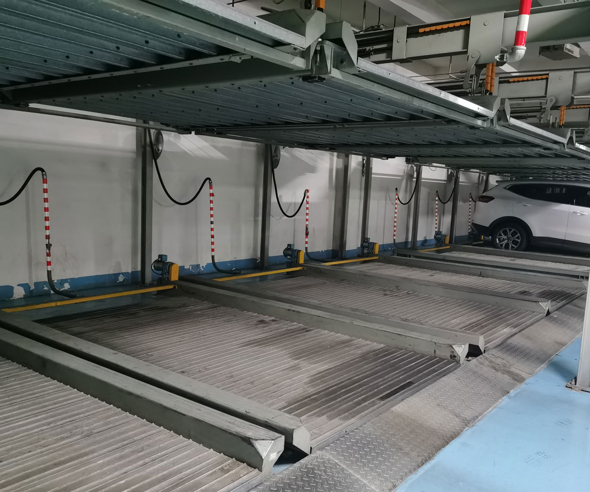 負一正二地坑PSH3D1三層升降橫移機械式停車設(shè)備 負一正二地坑PSH3D1三層升降橫移機械式停車設(shè)備